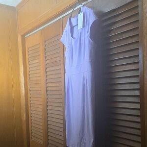 Elegant Lavender Women's Dress